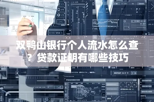 双鸭山银行个人流水怎么查?贷款证明有哪些技巧